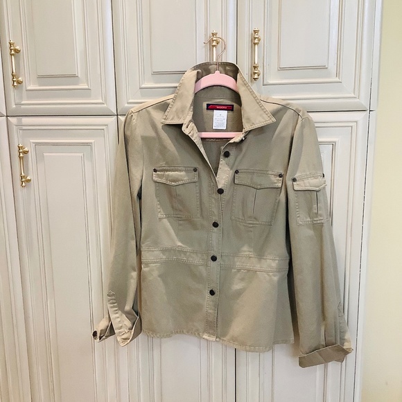 BCBG MAXAZRIA JEANS JACKET - Picture 1 of 4